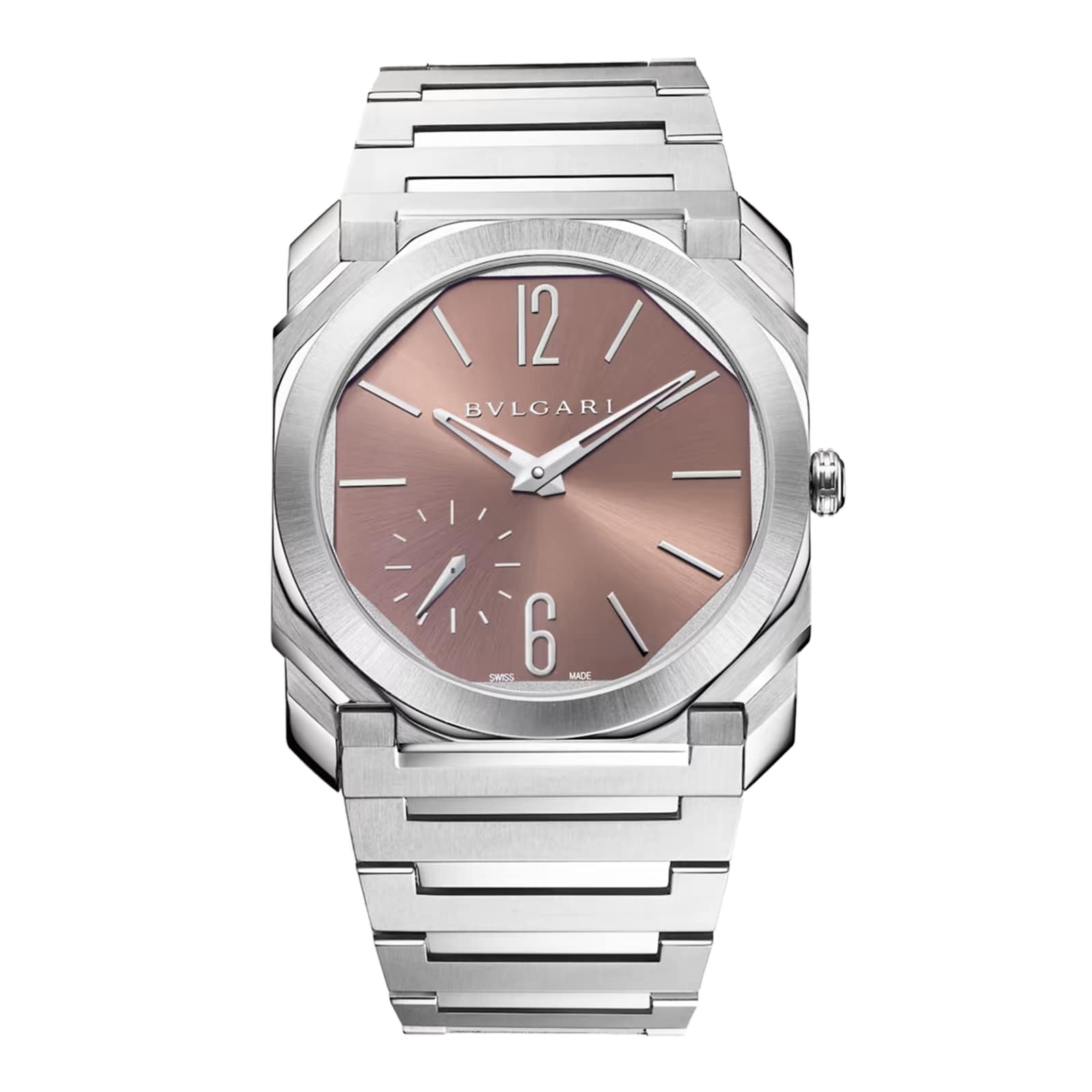 BVLGARI Octo Finissimo 40mm Mens Watch Pink