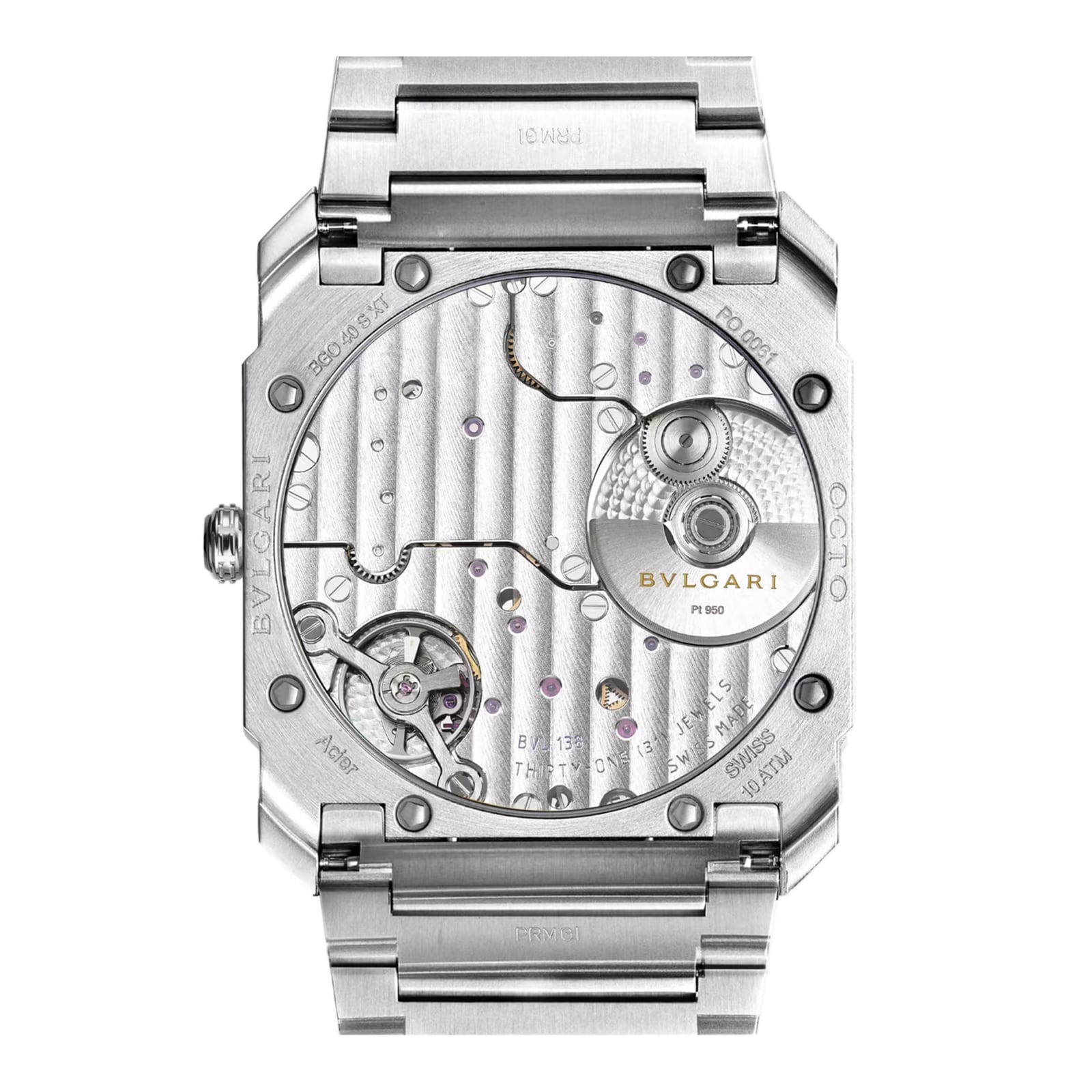 BVLGARI Octo Finissimo 40mm Mens Watch Pink