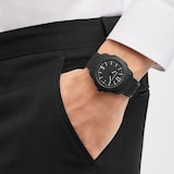 Bvlgari Black Stainless Steel Octo Roma Automatic Mens Watch