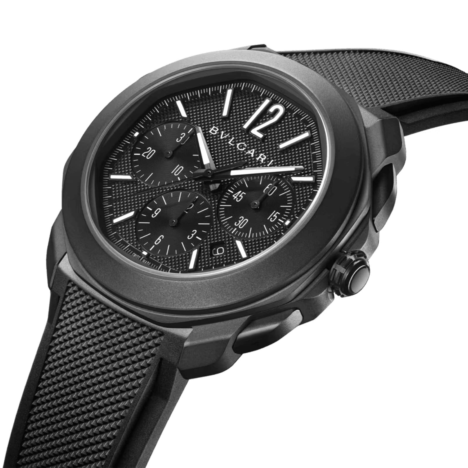 BVLGARI Octo Roma 41mm Mens Watch Black