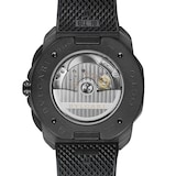 Bvlgari Black Stainless Steel Octo Roma Automatic Mens Watch