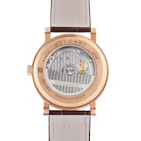 Bvlgari 18K Rose Gold BVLGARI BVLGARI Double Logo Mens Watch