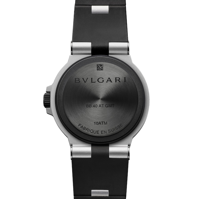 Bvlgari Aluminium BVLGARI Black Automatic Mens Watch