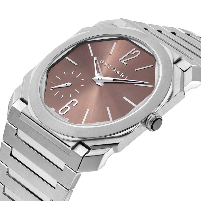 Bvlgari Stainless Steel Octo Finissimo Automatic Mens Watch