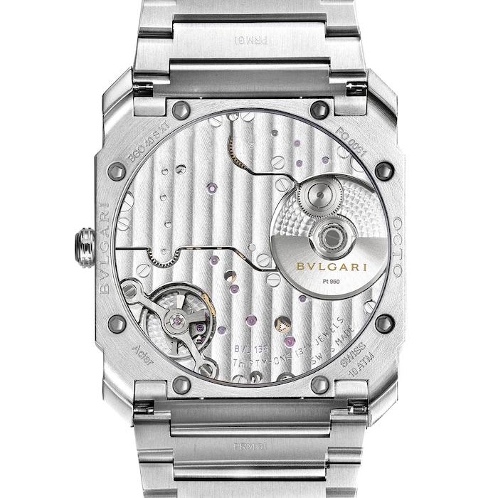 Bvlgari Stainless Steel Octo Finissimo Automatic Mens Watch