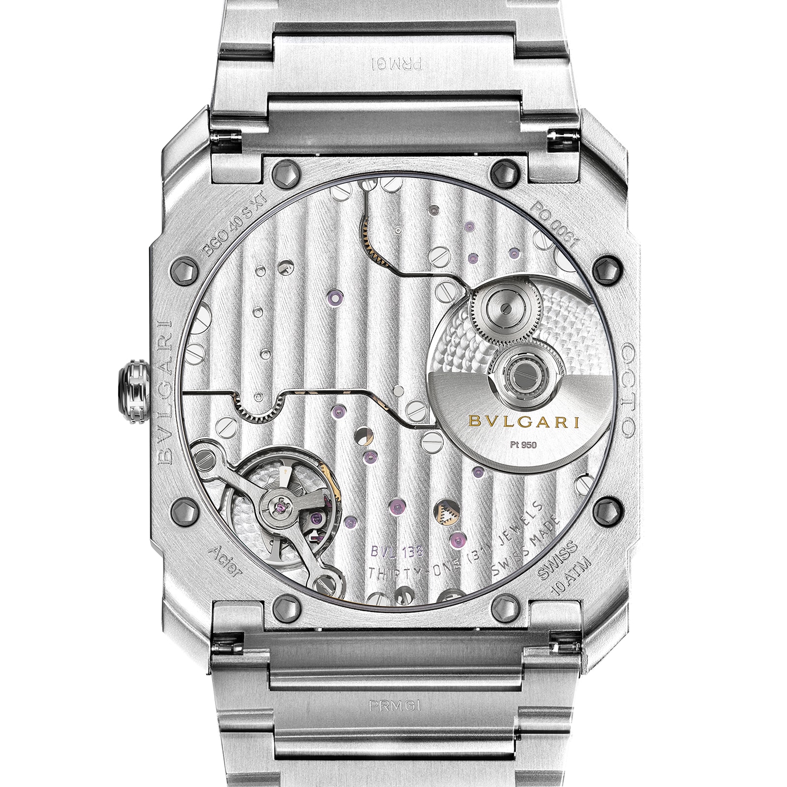 Bvlgari Stainless Steel Octo Finissimo Automatic Mens Watch