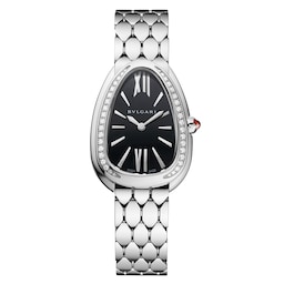 18970353 - Stainless Steel Serpenti Seduttori Diamond Watch
