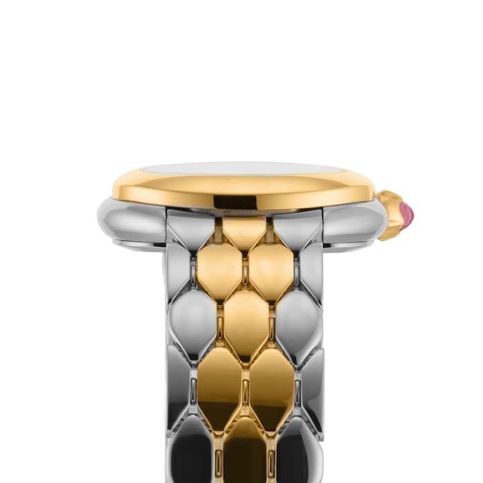 Bvlgari Stainless Steel & 18K Yellow Gold Serpenti Seduttori Watch