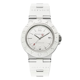 Bvlgari White Aluminium Bvlgari Bvlgari Automatic Watch