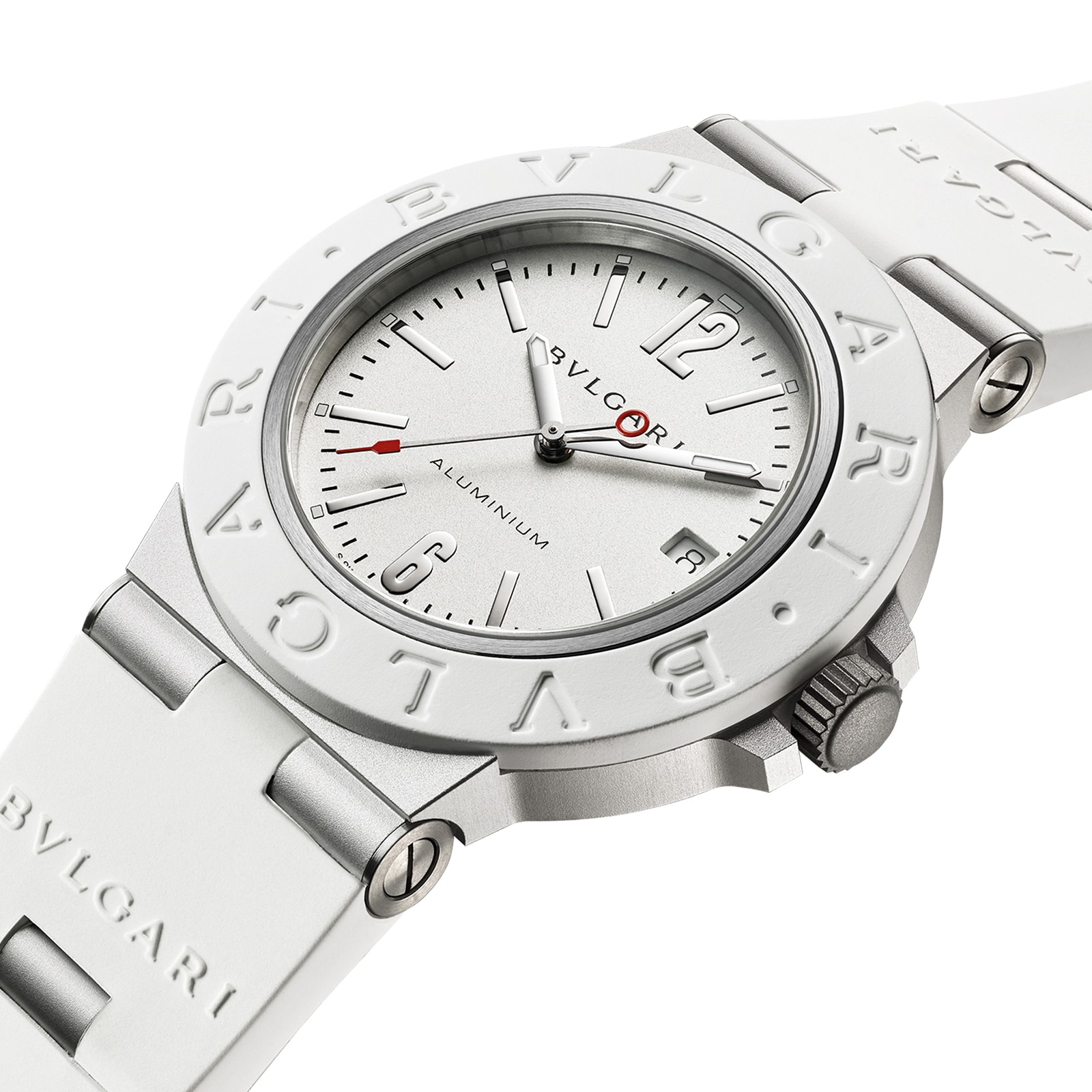 Bvlgari White Aluminium Bvlgari Bvlgari Automatic Watch