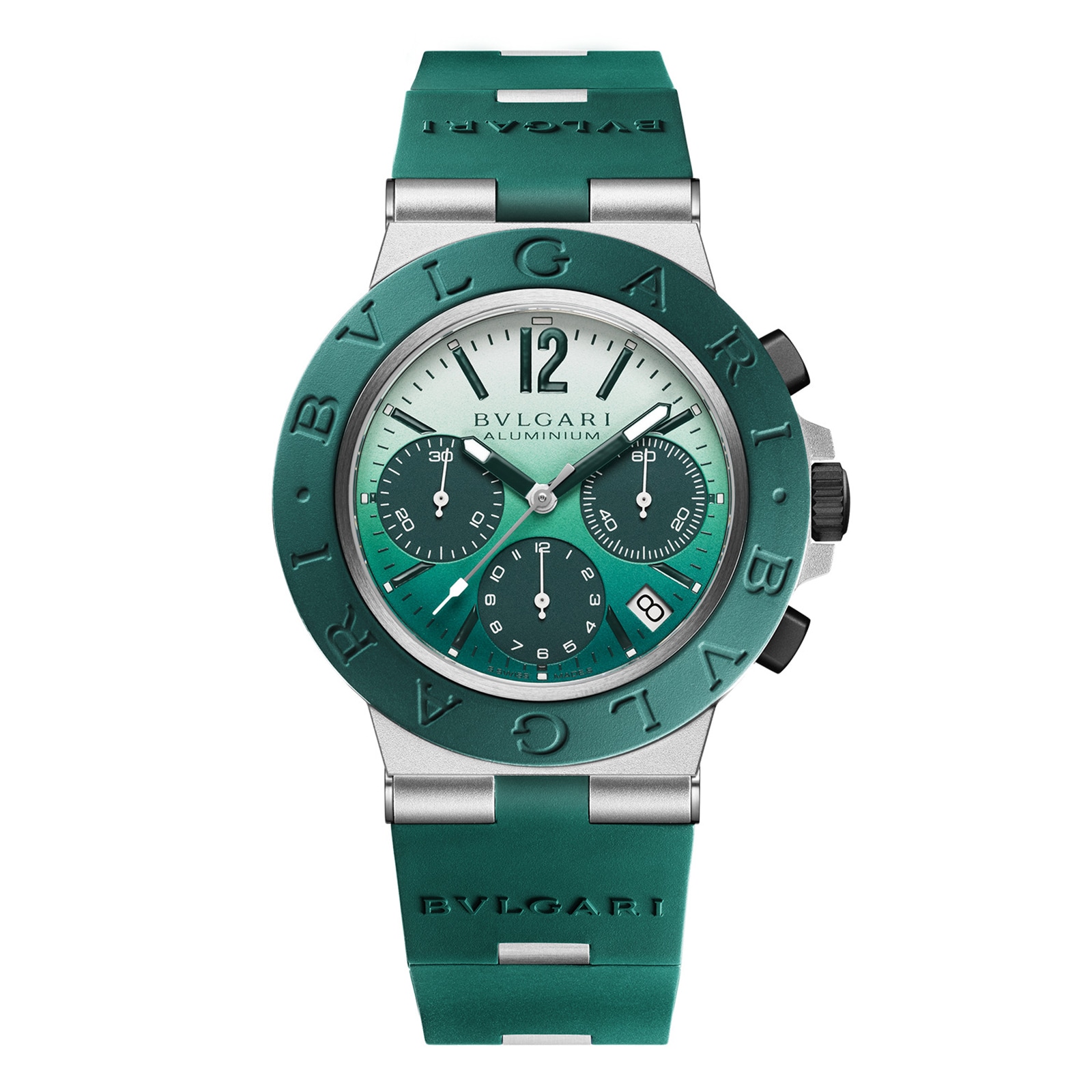 Bvlgari Green Aluminum Bvlgari Bvlgari Automatic Watch Bvlgari Green Aluminum Bvlgari Bvlgari Automatic Watch