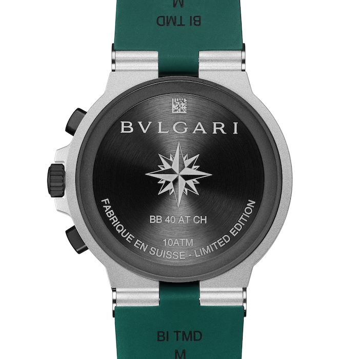 Bvlgari Green Aluminum Bvlgari Bvlgari Automatic Watch