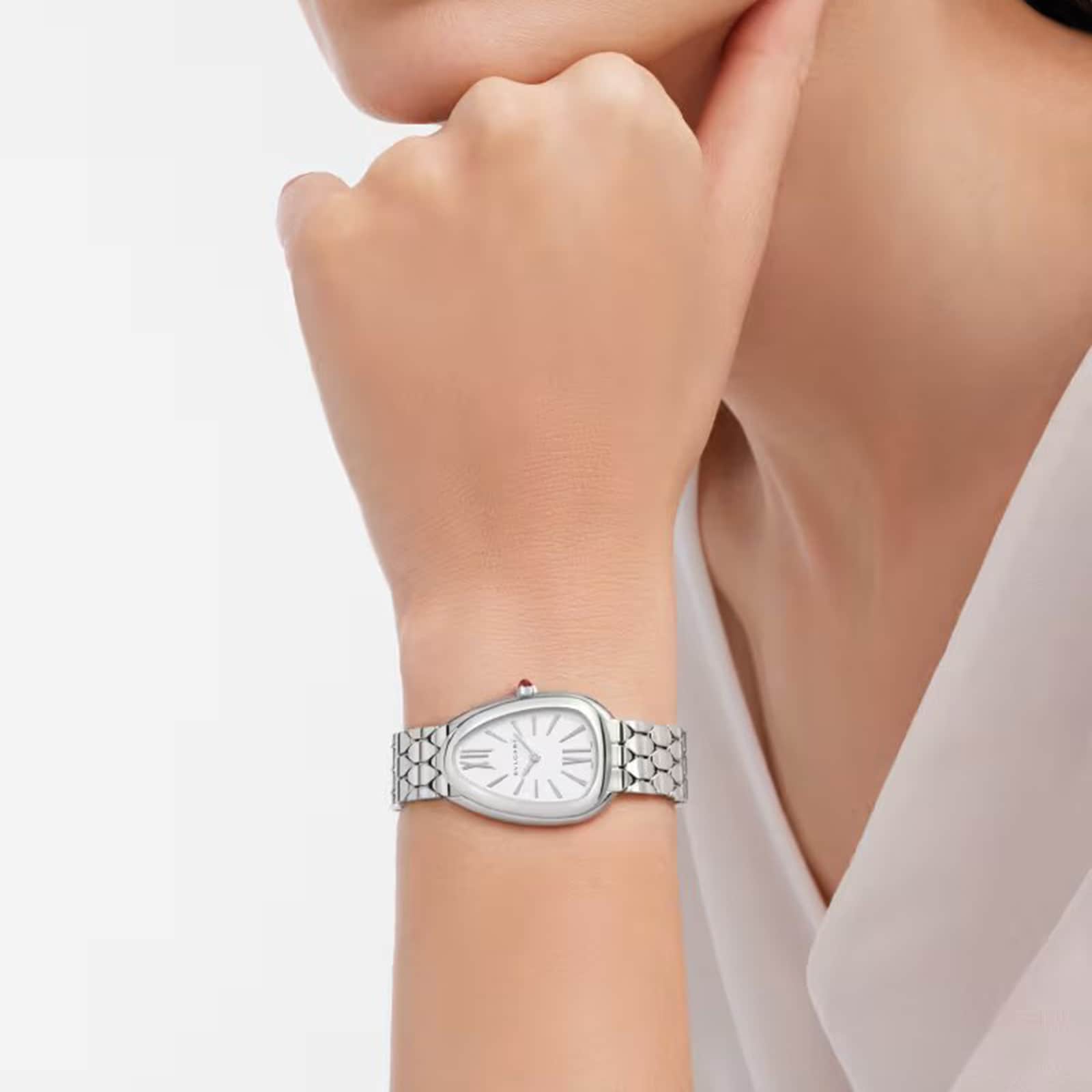 Bvlgari Serpenti Seduttori 33mm Ladies Watch Silver Bvlgari Serpenti Seduttori 33mm Ladies Watch Silver