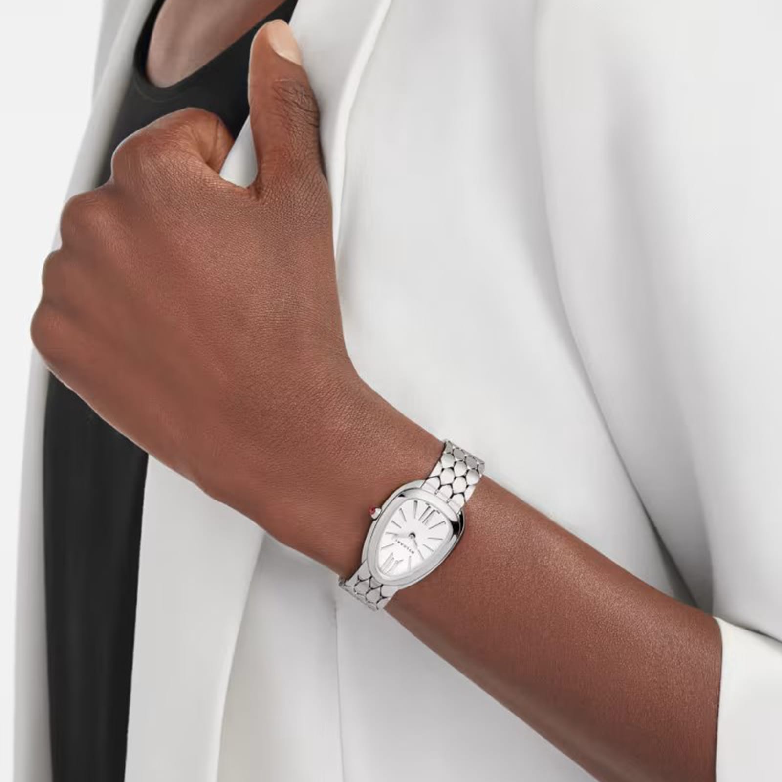 Bvlgari Serpenti Seduttori 33mm Ladies Watch Silver Bvlgari Serpenti Seduttori 33mm Ladies Watch Silver