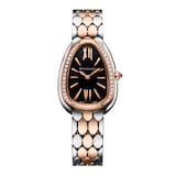 Bvlgari Serpenti Seduttori 33mm Ladies Watch Black