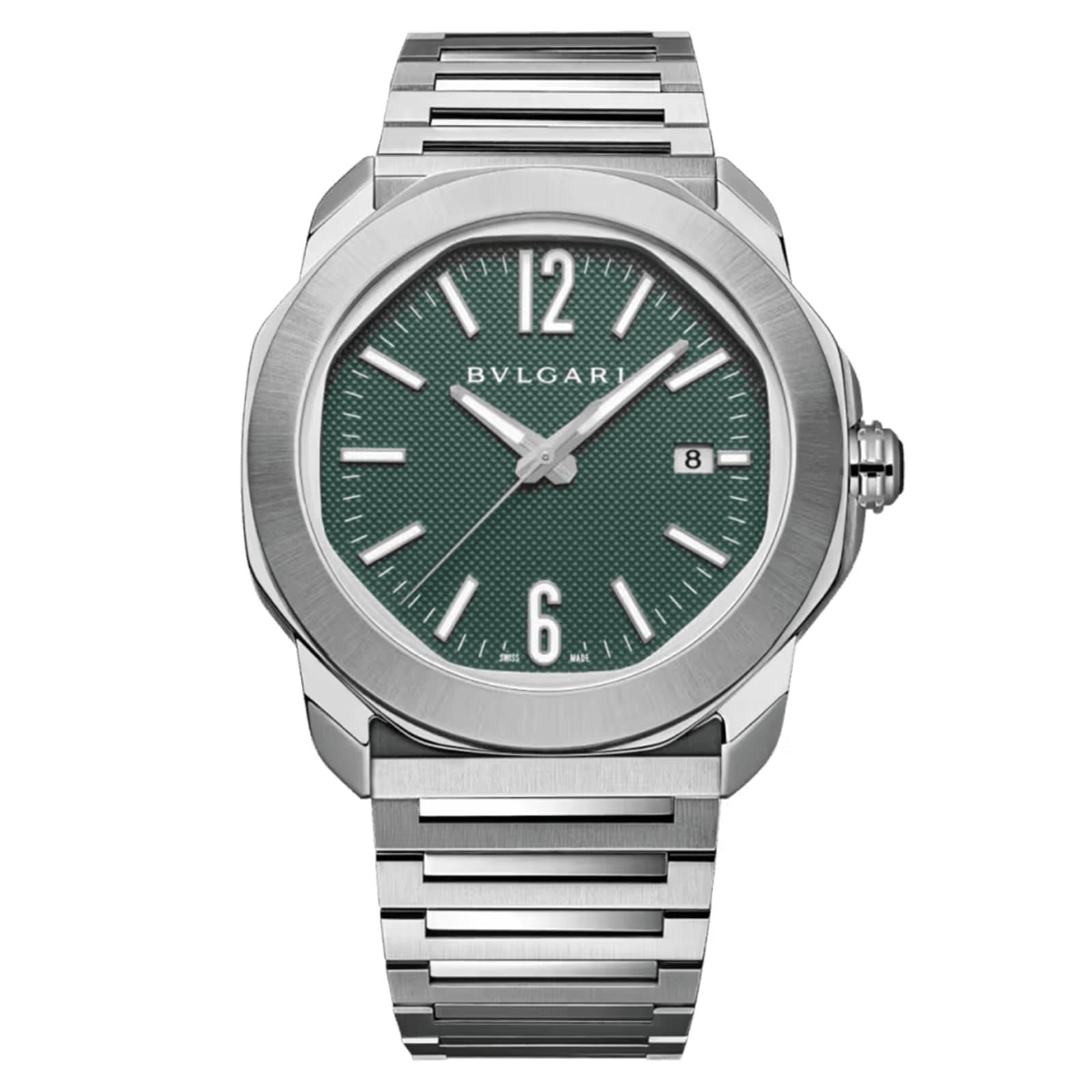 BVLGARI Octo Roma 41mm Mens Watch Green BVLGARI Octo Roma 41mm Mens Watch Green