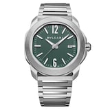 BVLGARI Octo Roma 41mm Mens Watch Green
