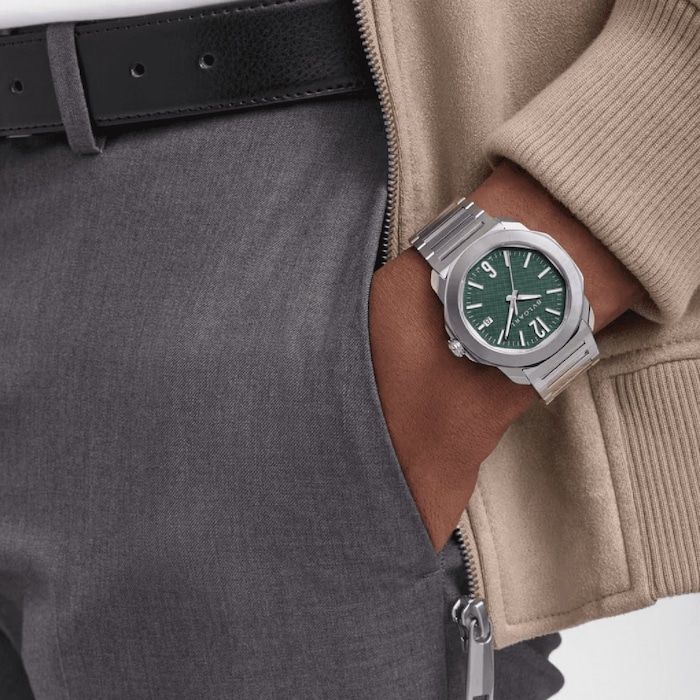 BVLGARI Octo Roma 41mm Mens Watch Green