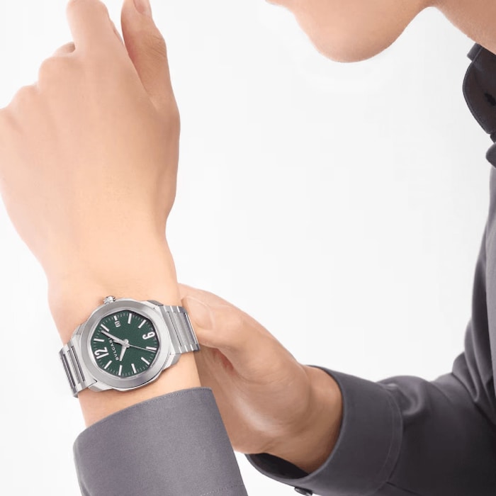 BVLGARI Octo Roma 41mm Mens Watch Green