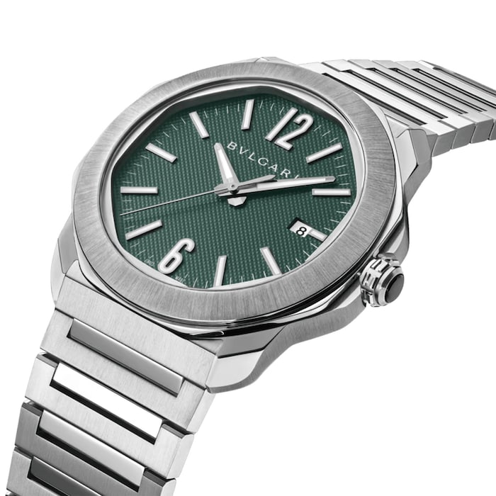 BVLGARI Octo Roma 41mm Mens Watch Green
