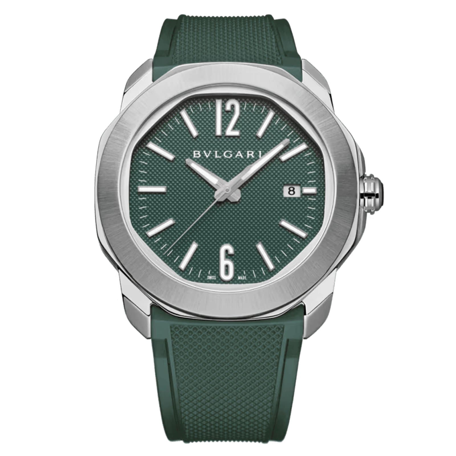 BVLGARI Octo Roma 41mm Mens Watch Green BVLGARI Octo Roma 41mm Mens Watch Green