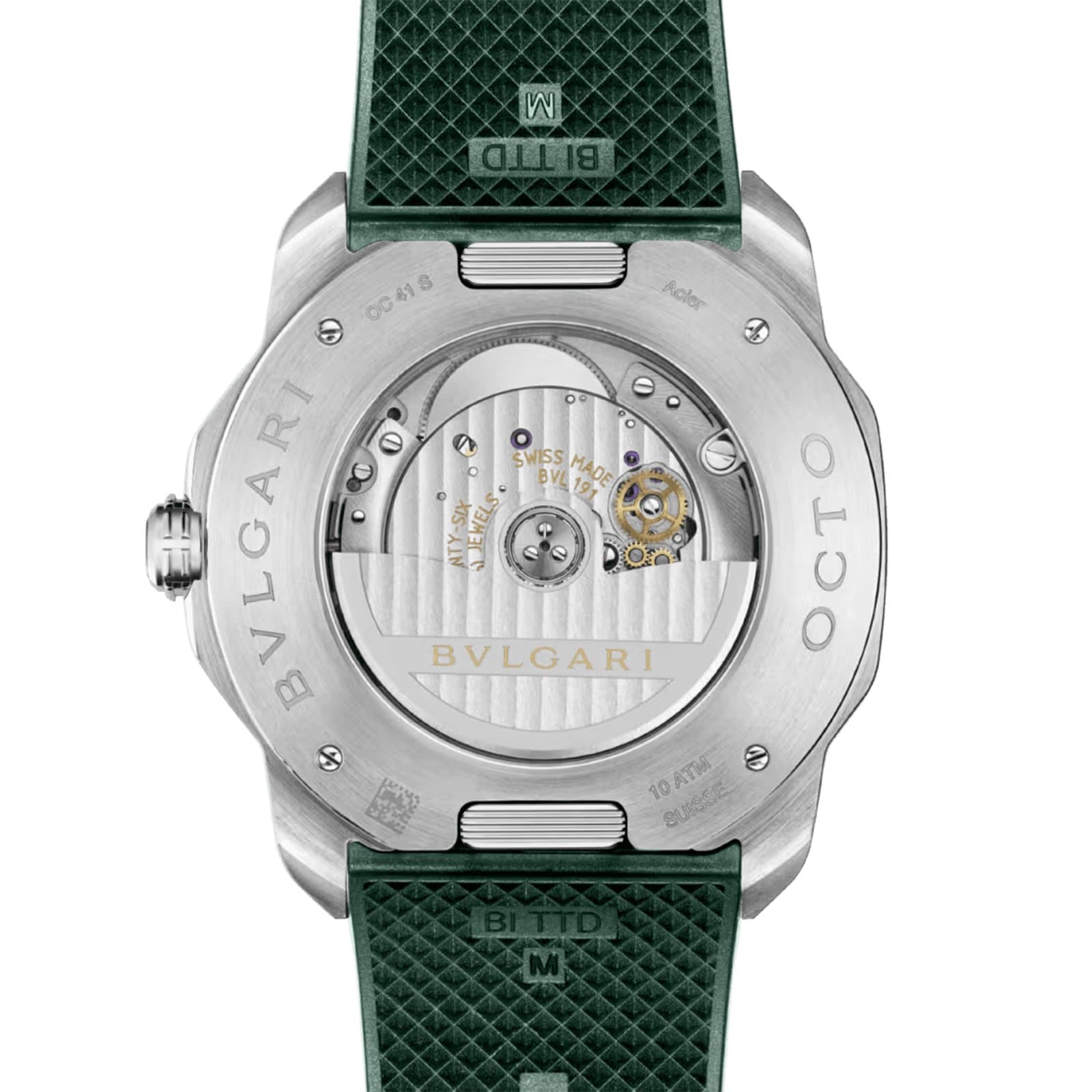 BVLGARI Octo Roma 41mm Mens Watch Green BVLGARI Octo Roma 41mm Mens Watch Green