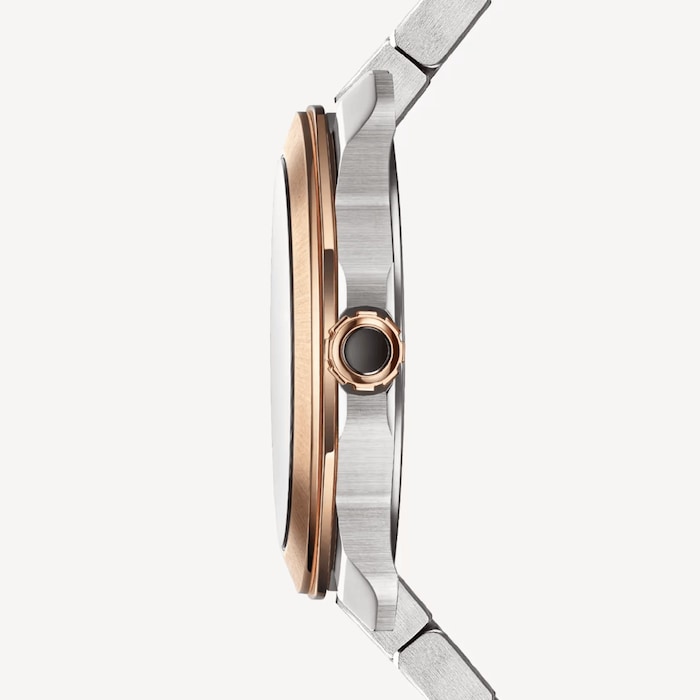 BVLGARI Octo Roma 41mm Mens Watch 18ct Rose Gold
