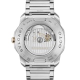 BVLGARI Octo Roma 41mm Mens Watch Blue 18ct Rose Gold