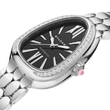 BVLGARI Serpenti Seduttori Automatic 34mm Ladies Watch Black