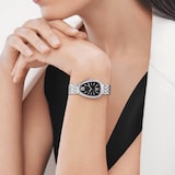 BVLGARI Serpenti Seduttori Automatic 34mm Ladies Watch Black