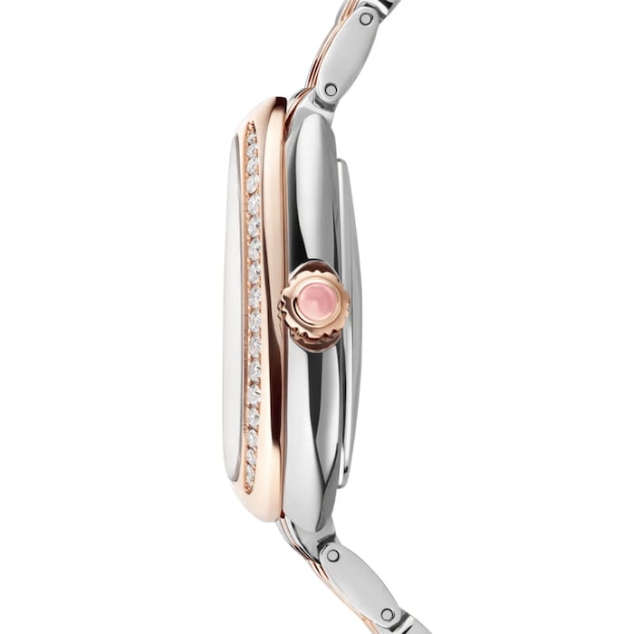 BVLGARI Serpenti Seduttori Automatic 34mm Ladies Watch Stainless Steel and 18ct Rose Gold