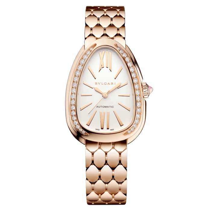BVLGARI Serpenti Seduttori Automatic 34mm Ladies Watch 18ct Rose Gold