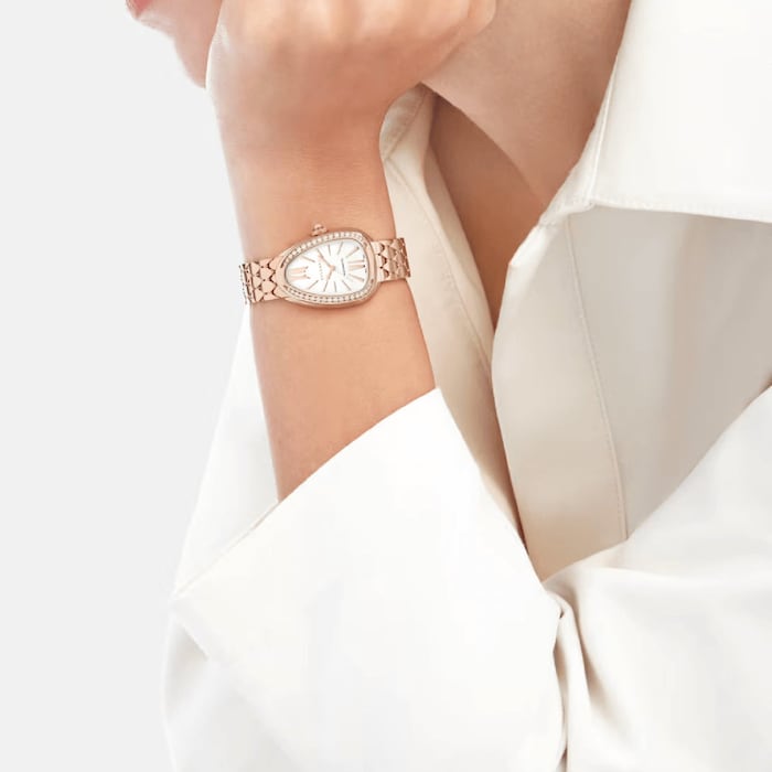 BVLGARI Serpenti Seduttori Automatic 34mm Ladies Watch 18ct Rose Gold