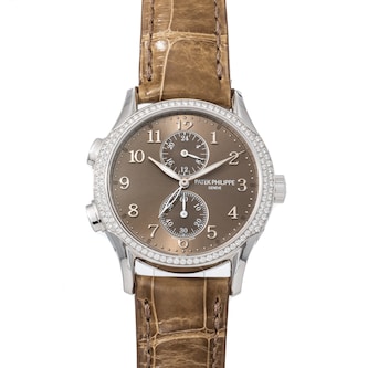 Pre-Owned Patek Philippe Patek Philippe Calatrava Travel Time Ladies Pre-Owned Patek Philippe Patek Philippe Calatrava Travel Time Ladies
