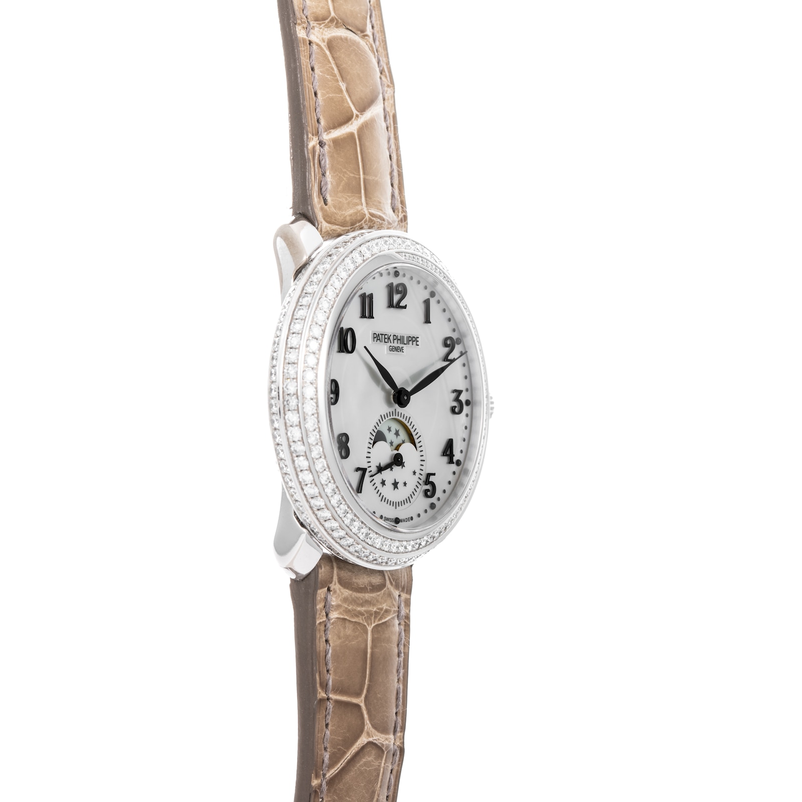 Pre-Owned Patek Philippe Diamond Ribbon Joallerie Moon Phases
