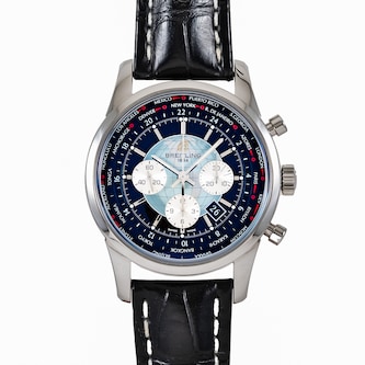 Pre-Owned Breitling Transocean Chronograph Unitime