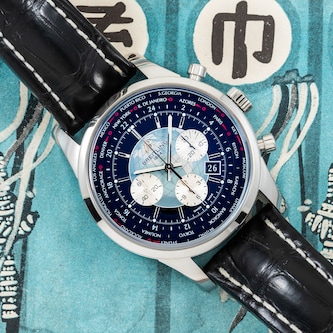 Pre-Owned Breitling Transocean Chronograph Unitime