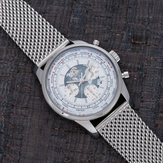 Pre-Owned Breitling Transocean Chronograph Unitime