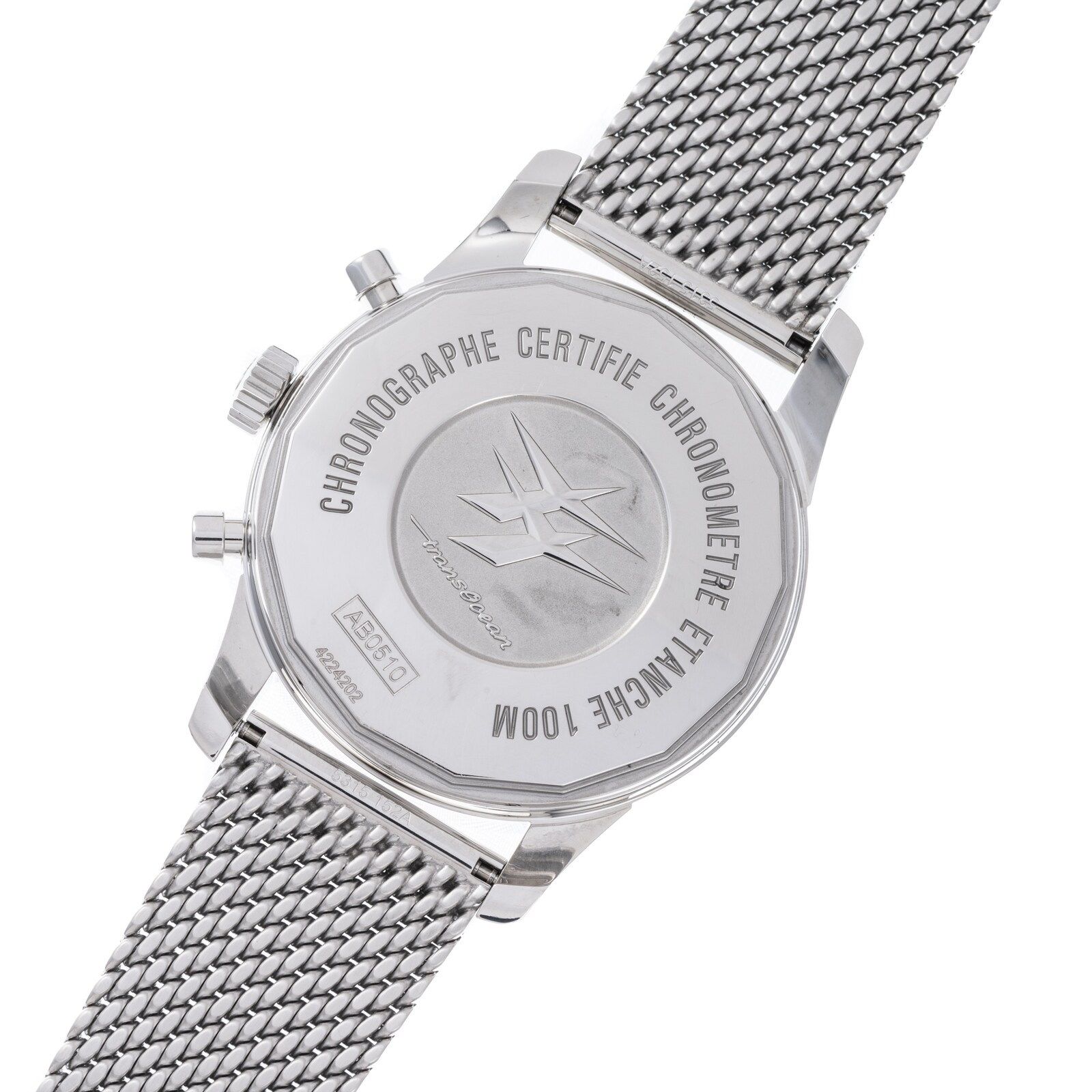 Pre-Owned Breitling Transocean Chronograph Unitime