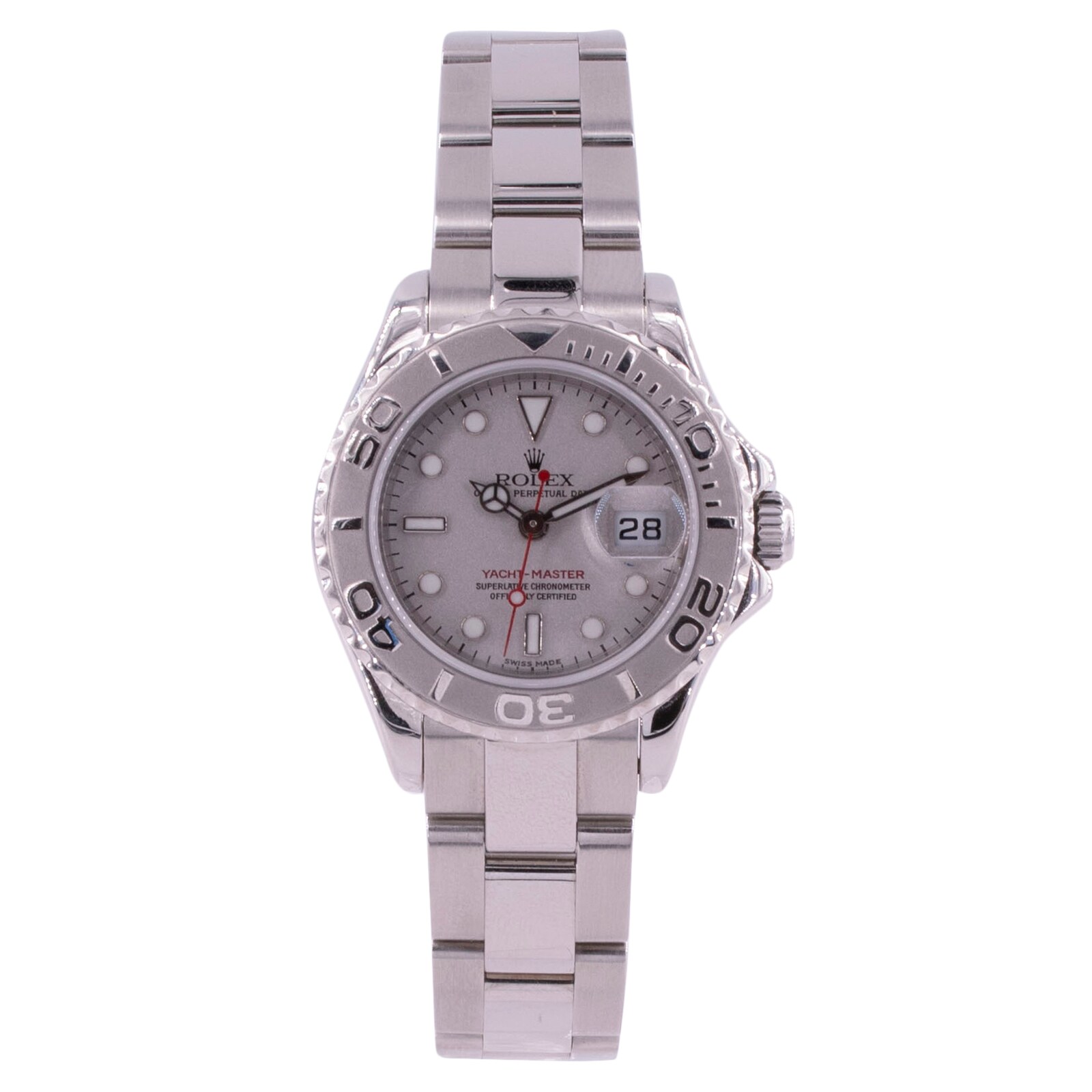 Rolex Pre-Owned Rolex Oyster Perpetual Lady Yacht-Master Watch