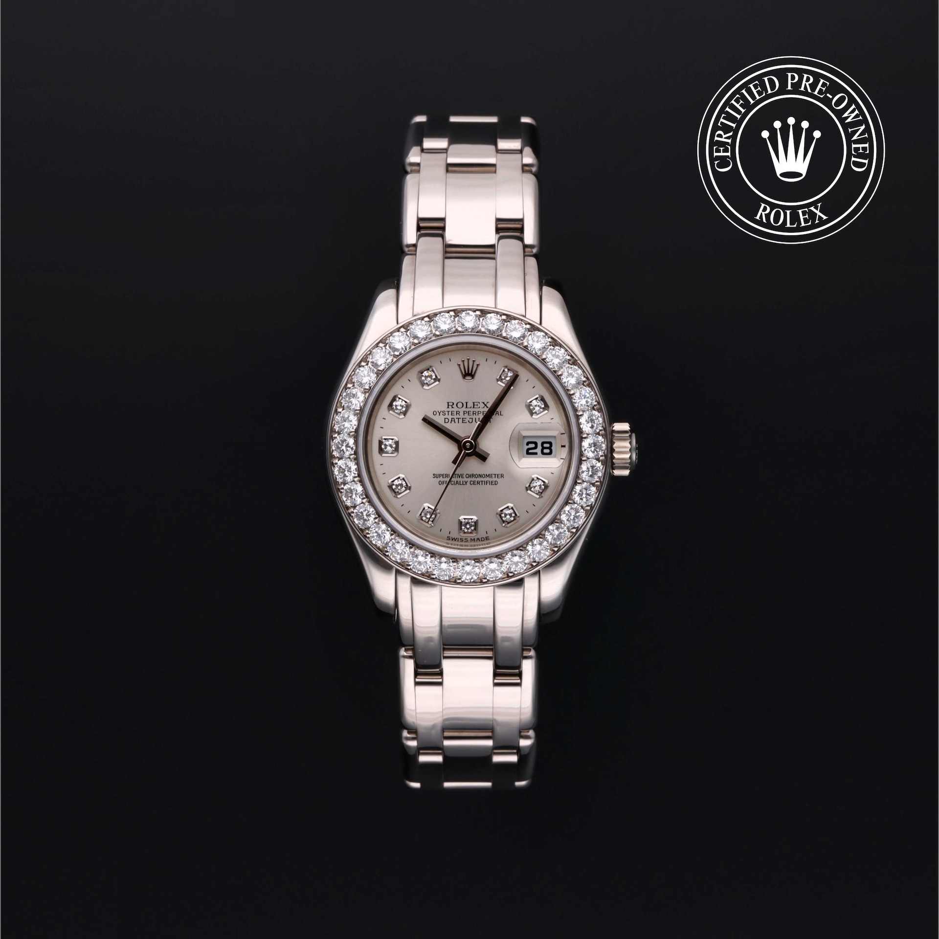 Pearlmaster Rolex Certified Pre Owned Mayors