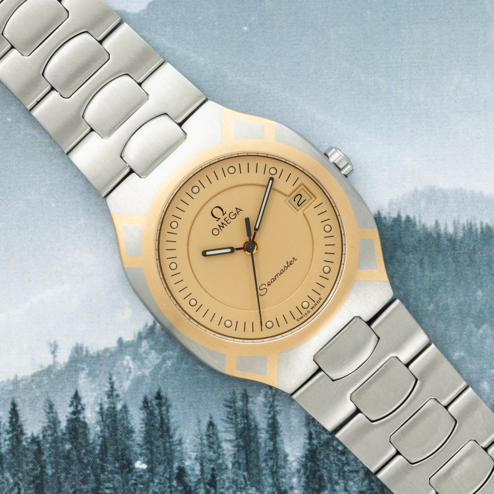 Pre-Owned Omega by Analog Shift Seamaster Titane