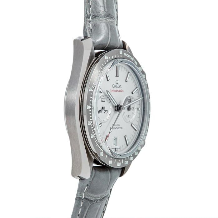 Pre-Owned Omega by Analog Shift Pre- Owned Omega Speedmaster Co-Axial 'Grey Side Of The Moon' Chronograph