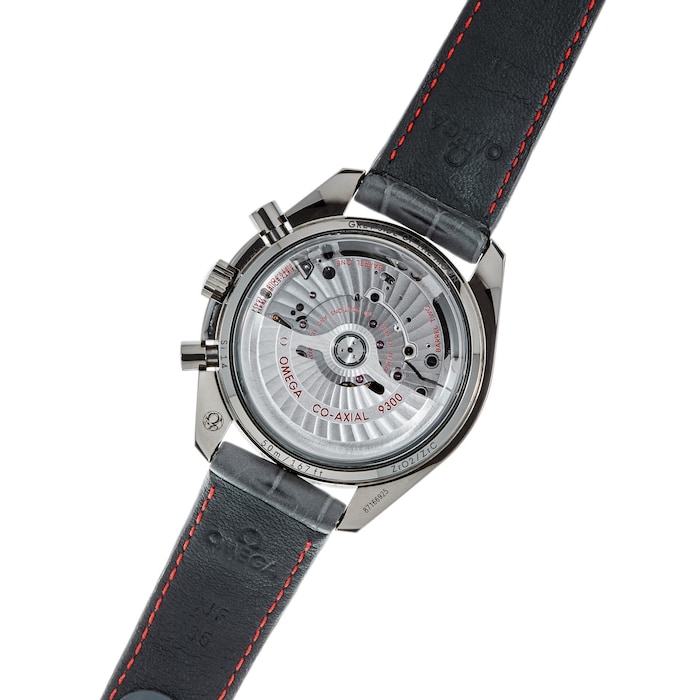 Pre-Owned Omega by Analog Shift Pre- Owned Speedmaster Co-Axial 'Grey Side Of The Moon' Chronograph