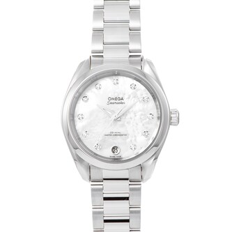 Pre-Owned Omega Seamaster Aqua Terra Co-Axial 'Mother Of Pearl'