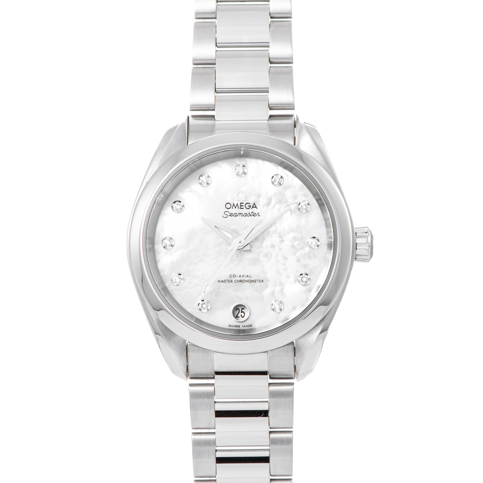 Pre-Owned Omega Seamaster Aqua Terra Co-Axial 'Mother Of Pearl'