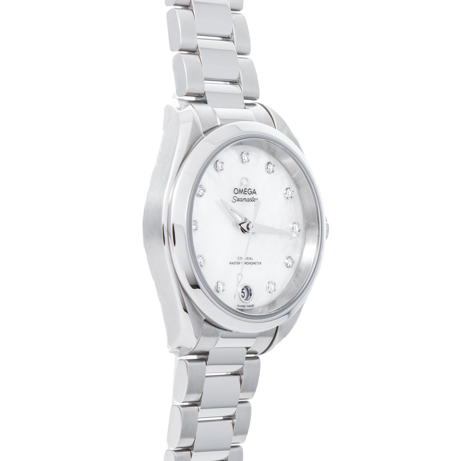 Pre-Owned Omega Seamaster Aqua Terra Co-Axial 'Mother Of Pearl'