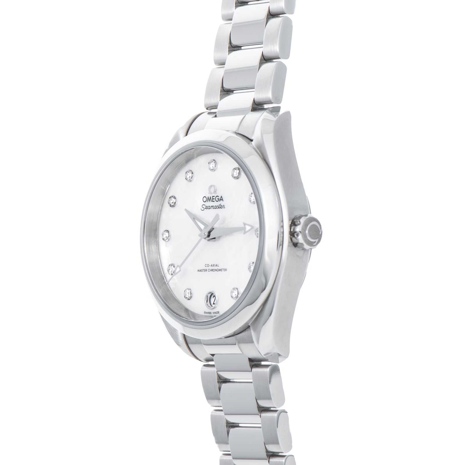 Pre-Owned Omega Seamaster Aqua Terra Co-Axial 'Mother Of Pearl'