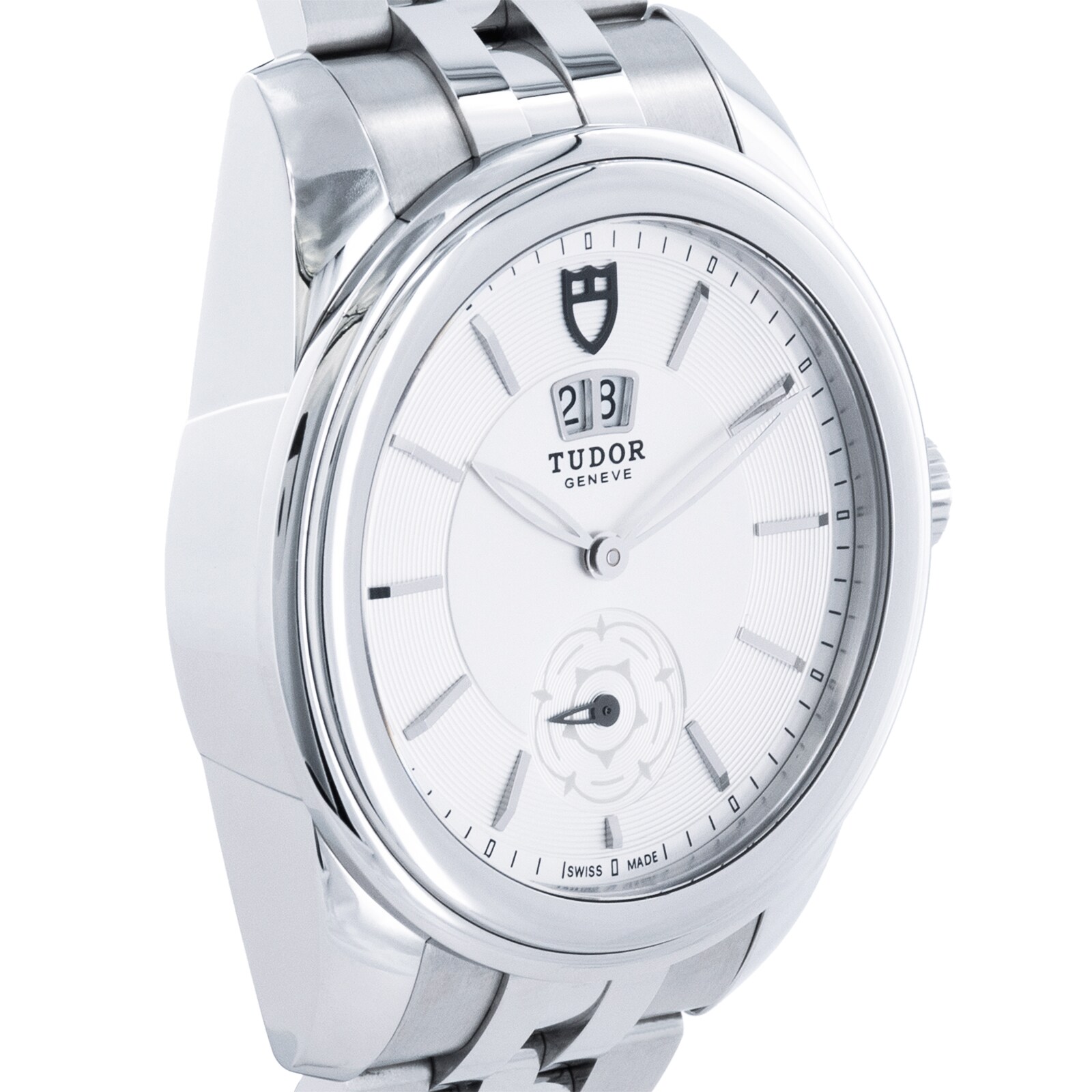 Tudor Pre-Owned Tudor Glamour Double Date