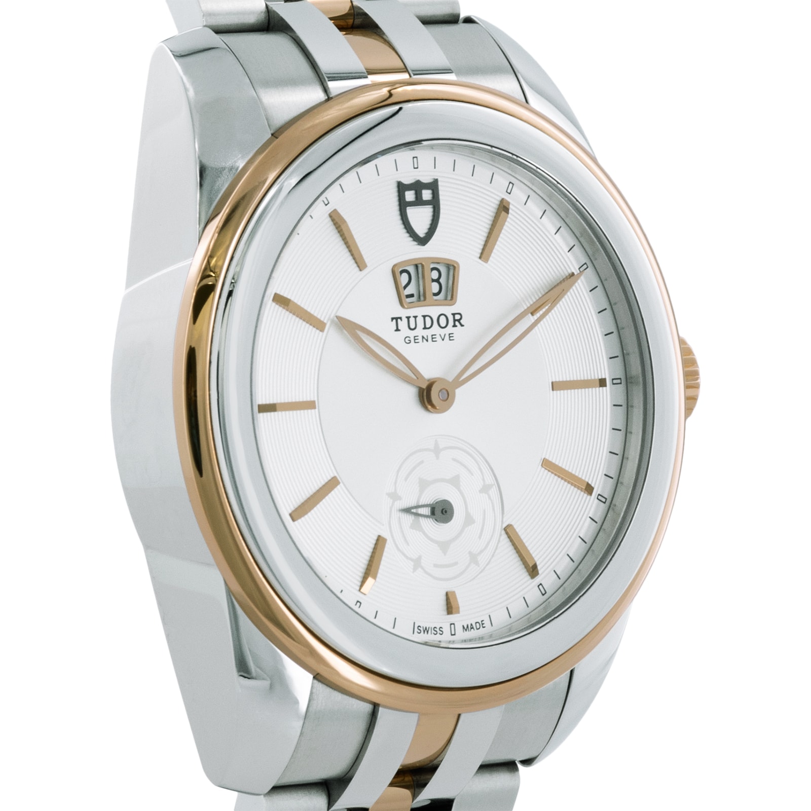 Tudor Pre-Owned Tudor Glamour Double Date